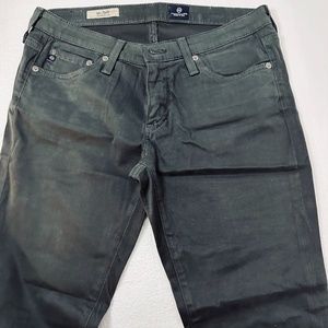 AG THE STILT CIGARETTE PANTS CHARCOAL